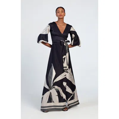 Diarrablu Elaya Dress In Sierra Noir