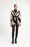Diarrablu Elma Knit Cardigan In Luze Noir