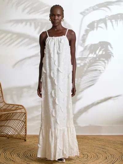 Diarrablu Fari Dress In Kheff Blanc
