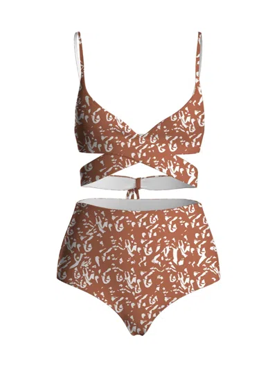 Diarrablu Idya Swimsuit In Batik Rose