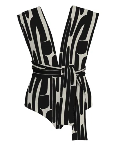 Diarrablu Infinity Swimsuit In Black