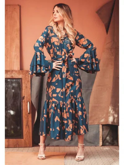 Diarrablu Isseu Dress In Blue