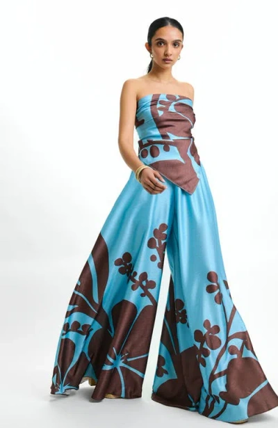 Diarrablu Jant Ula Mint Pants In Blue