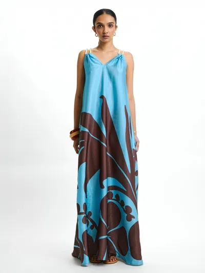 Diarrablu Jwana Dress In Ula Mint