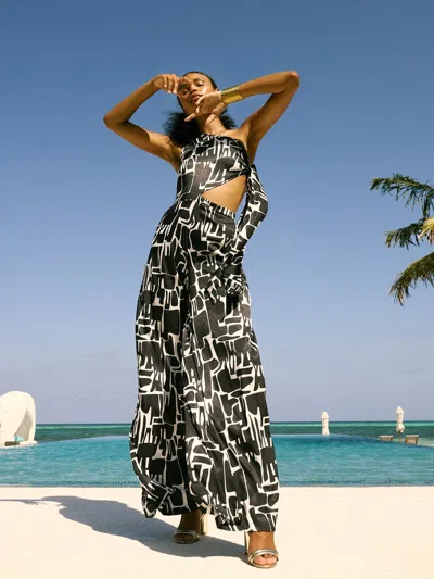 Diarrablu Kaira Jumpsuit In Isla Noir