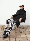 Diarrablu Leer Pants In Luze Noir