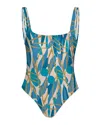 Diarrablu Leila Swimsuit In Blossom Teal