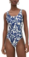Diarrablu Leila Swimsuit Lumi Navy In Lumi Navy