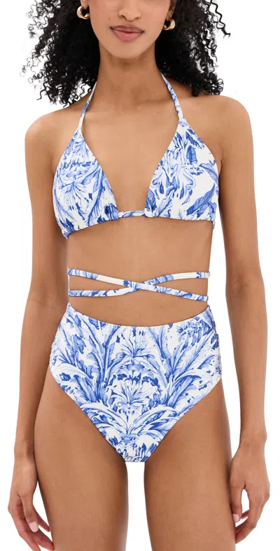 Diarrablu Maai Swim Bikini Set Toile Blue