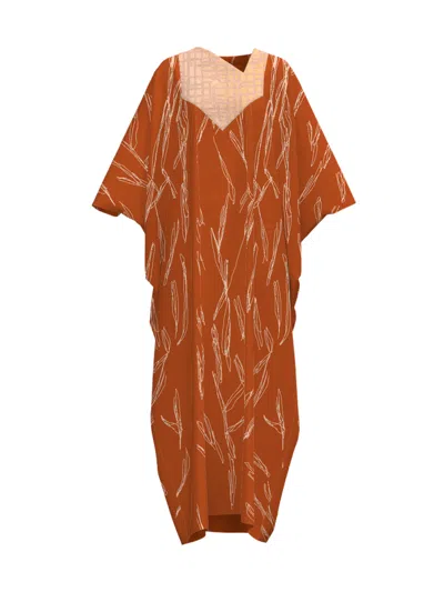 Diarrablu Madina Dress In Brown