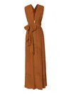 Diarrablu Mailys Dress In Dhaw Rust