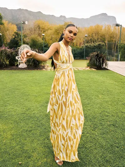 Diarrablu Mailys Dress In Yellow