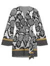 Diarrablu Yellow Anan Mini Wrap Jacket In Ananas Yellow