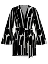 Diarrablu Mini Wrap Jacket In Hera Noir