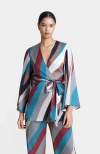 Diarrablu Mini Kimono In Multi