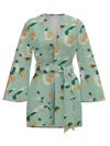 Diarrablu Mini Kimono In Saly Vert