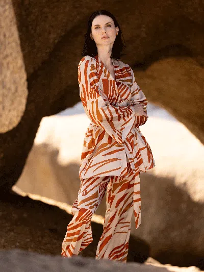 Diarrablu Mini Kimono In Zena Cream
