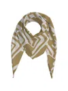 Diarrablu Moussor Scarf In Lava Cream
