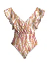 Diarrablu Nabu Swimsuit In Blossom Rose