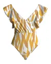 Diarrablu Nabu Swimsuit In Brown
