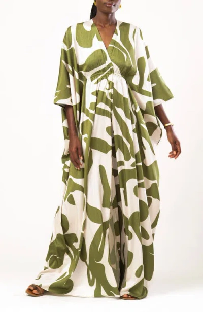 Diarrablu Naim Dress In Alia Olive