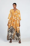Diarrablu Naim Dress In Avena Mustard