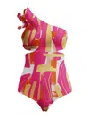 Diarrablu Nia Swimsuit In Abstract Rose