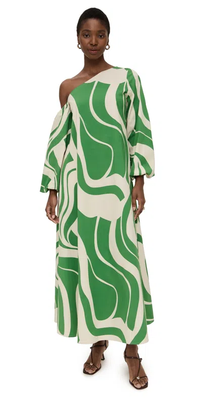 Diarrablu Niva Dress Luze Olive