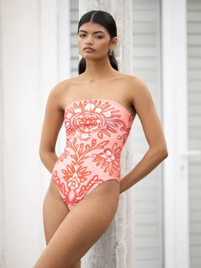 Diarrablu Nyra Swimsuit In Vinae Rose