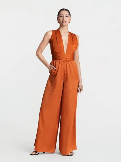 Diarrablu Ohana Jumpsuit In Ayel Rust