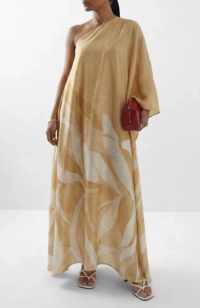 Diarrablu One-shoulder Satu Dress Rocio In Neutral