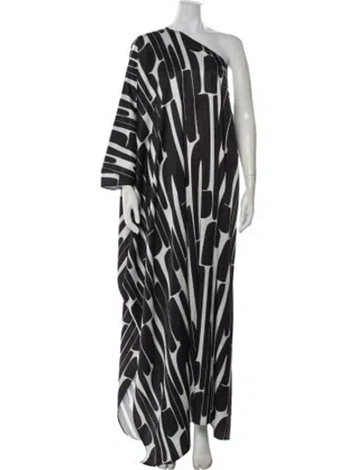 Pre-owned Diarrablu Printed Long Dress In Multi