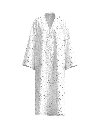 Diarrablu Rama Dress In White