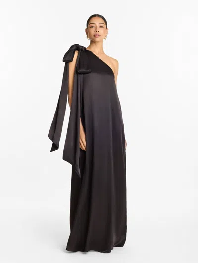 Diarrablu Raya Fsc® Certified Viscose Dress In Nala Noir