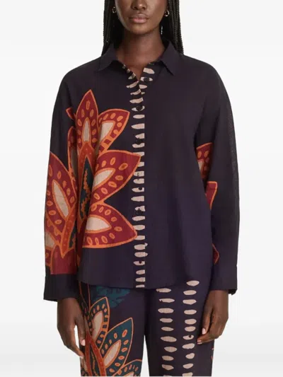 Diarrablu Rina Graphic-print Shirt In Multi