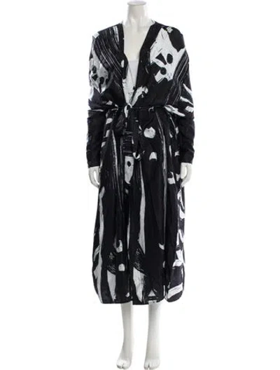 Pre-owned Diarrablu Robe W/ Tags In Black