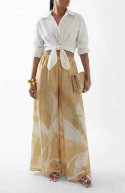 Diarrablu Rocio Super-wide Jant Pants In Multi