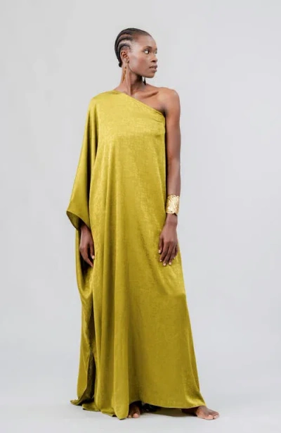 Diarrablu Satu Dress In Ayel Olive