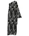 Diarrablu Satu One-shoulder Dress In Hera Noir