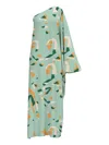Diarrablu Satu One-shoulder Dress In Saly Vert