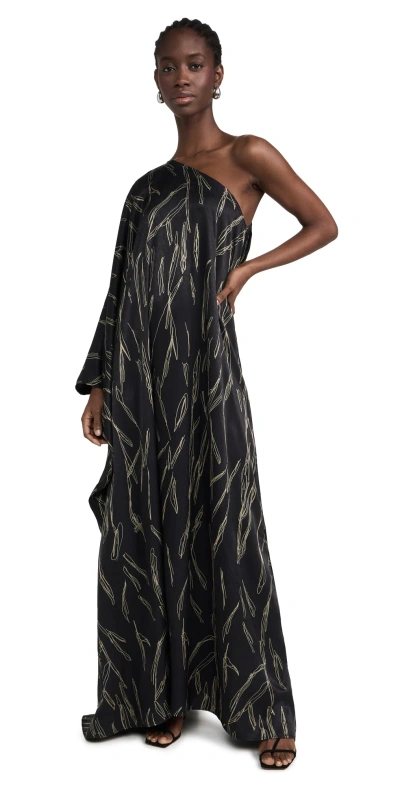 Diarrablu Satu Dress Scribble Noir