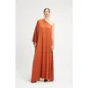 Diarrablu Satu Dress In Solid Rust
