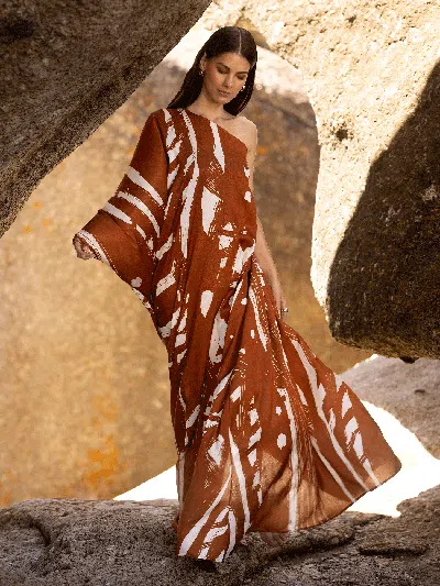 Diarrablu Satu Dress In Brown