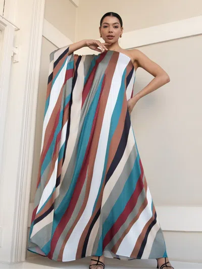 Diarrablu Satu Dress In Zeph Teal