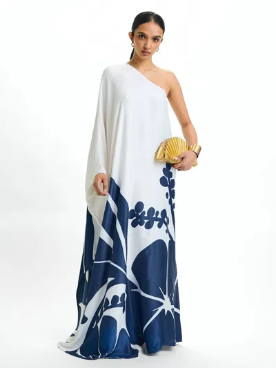 Diarrablu Satu Fsc® Certified Viscose Dress In Ula Navy