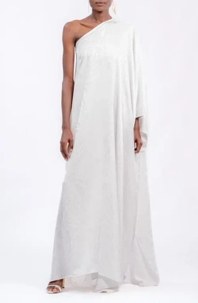 Diarrablu Satu One-shoulder Dress In White