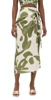 Diarrablu Seur Skirt Alia Olive In Alia Olive