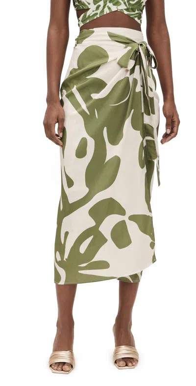 Diarrablu Seur Skirt Alia Olive