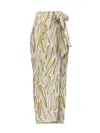 Diarrablu Seur Skirt In Fiore Gold