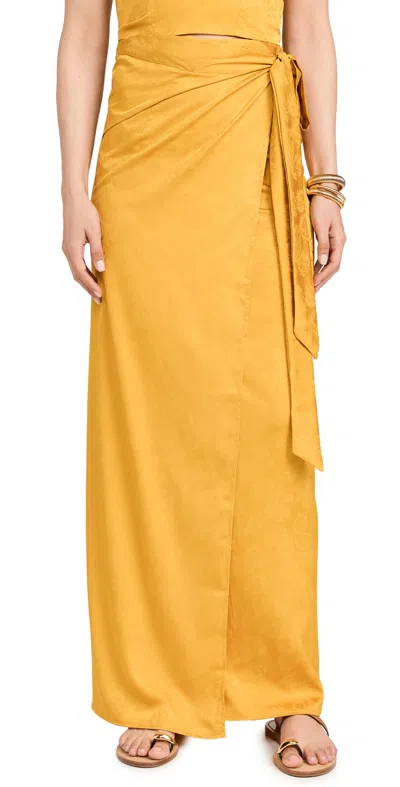 Diarrablu Seur Skirt Zeen Mustard In Yellow